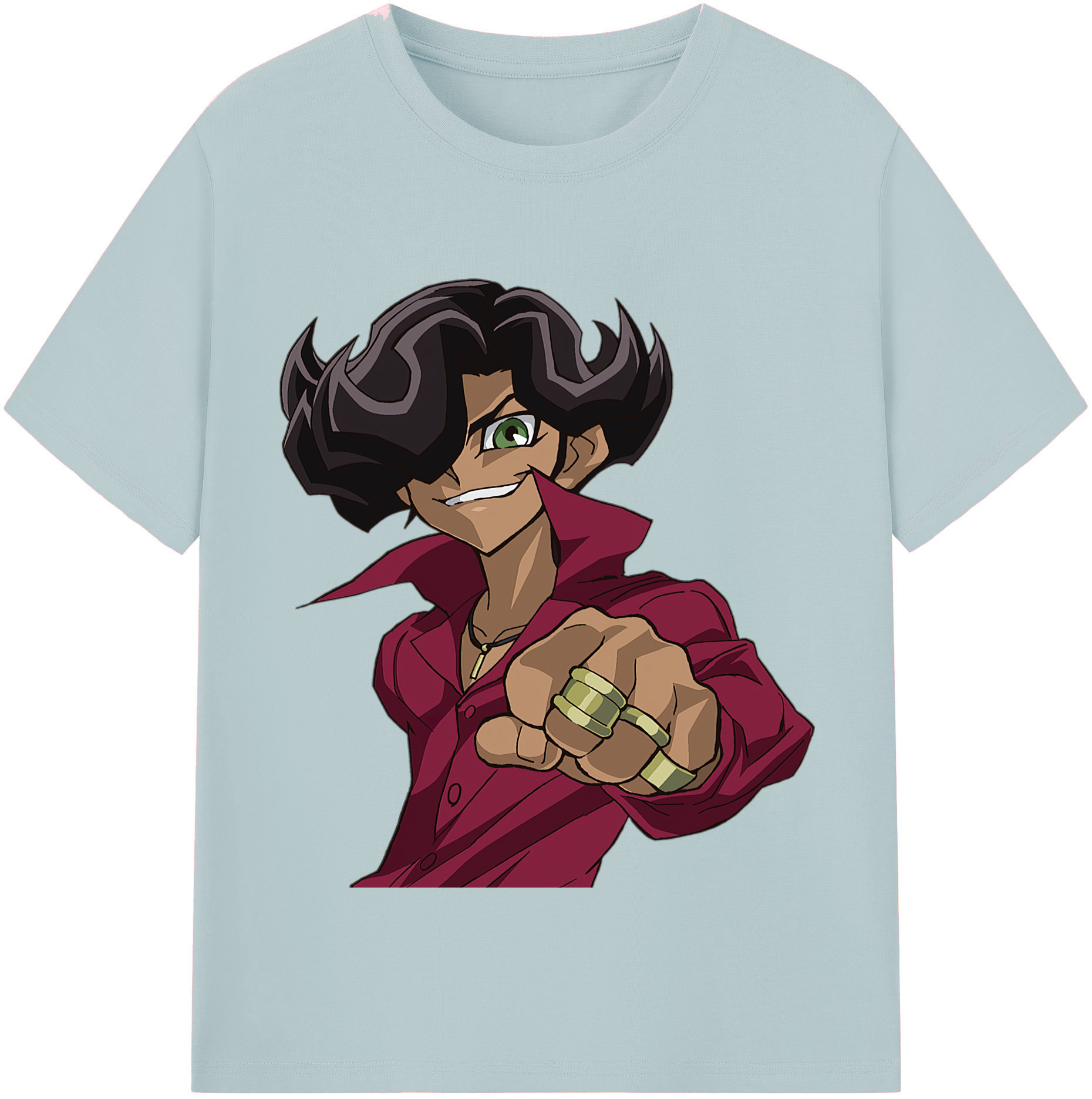 （画像用） 遊☆戯☆王 Yu-Gi-Oh! 綿100％半袖Tシャツ（フロントプリント）
